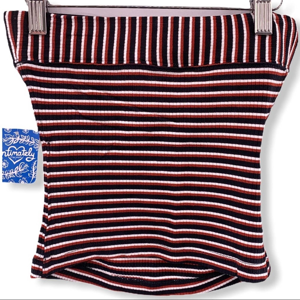 Free People stripe tube top XS new with tag - Picture 4 of 6